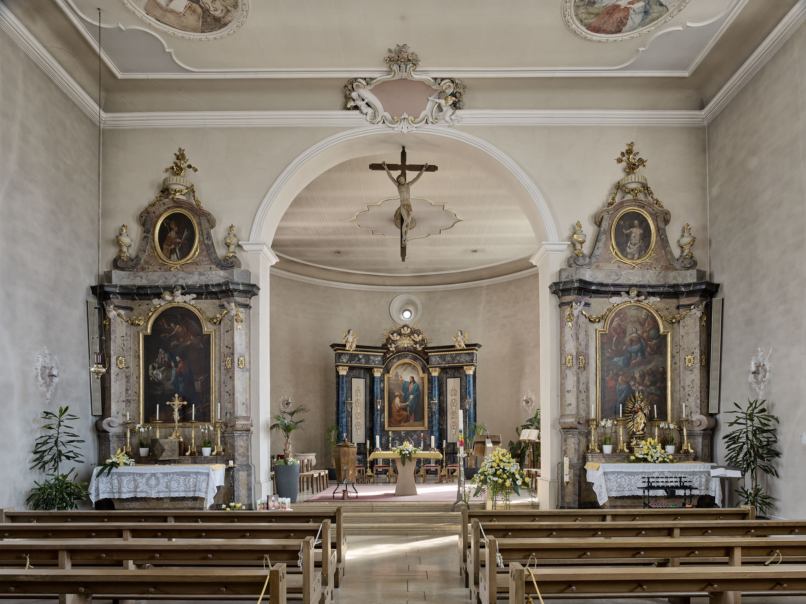 St. Peter. Blick in den Chor